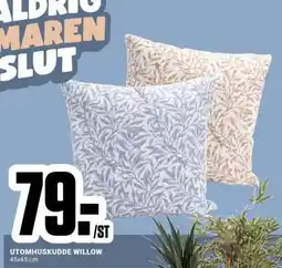 ÖoB UTOMHUSKUDDE, WILLOW erbjuda