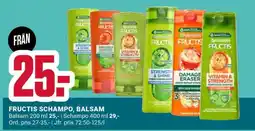 ÖoB Fructis Schampo, Balsam erbjuda