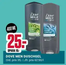 ÖoB Dove Men Duschgel erbjuda