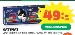 Coop Kattmat Latz erbjuda