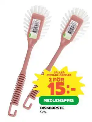Coop DISKBORSTE erbjuda