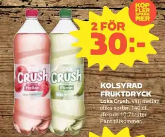 Coop Loka Crush erbjuda
