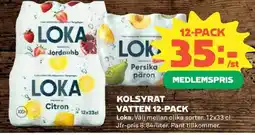 Coop Kolsyrat Vatten 12-pack erbjuda