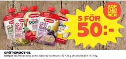 Coop Gröt/Smoothie erbjuda