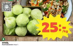 Coop Vitkål erbjuda