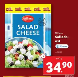 Lidl MILBONA Sallads- ost erbjuda