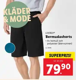 Lidl LIVERGY Bermudashorts erbjuda
