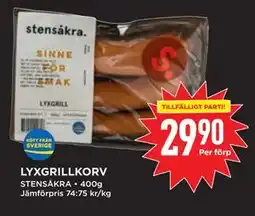 Willys LYXGRILLKORV erbjuda