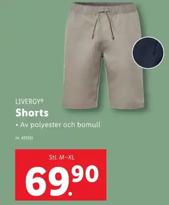 Lidl LIVERGY Shorts erbjuda