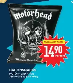 Willys BACONSNACKS erbjuda