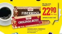 Willys ORIGINALROST, FIBERROST erbjuda