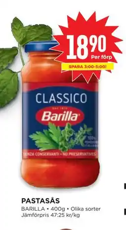 Willys PASTASÅS erbjuda
