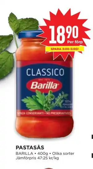 Willys PASTASÅS erbjuda