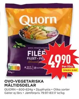 Willys OVO-VEGETARISKA MÅLTIDSDELAR erbjuda