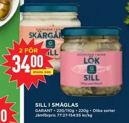 Willys SILL I SMÅGLAS erbjuda