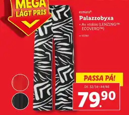 Lidl ESMARA Palazzobyxa erbjuda