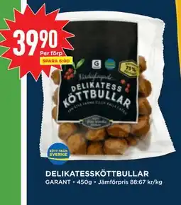 Willys DELIKATESSKÖTTBULLAR erbjuda