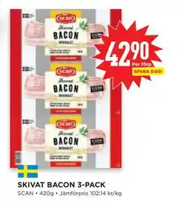Willys Hemma SKIVAT BACON 3-PACK erbjuda