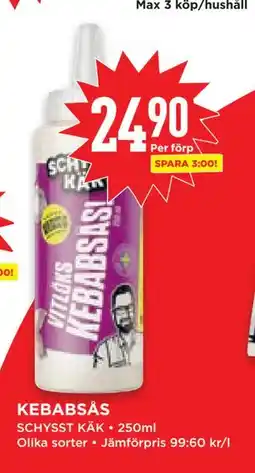 Willys Hemma KEBABSÅS erbjuda