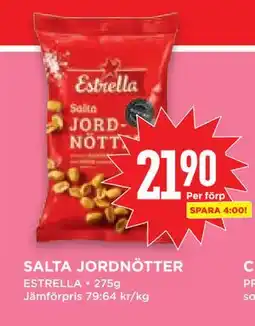 Willys Hemma SALTA JORDNÖTTER erbjuda