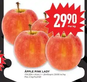 Willys Hemma ÄPPLE PINK LADY erbjuda