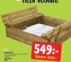 Jem&Fix SANDLÅDA erbjuda