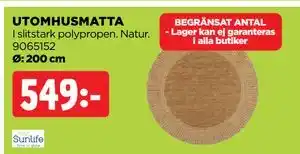 Jem&Fix UTOMHUSMATTA erbjuda