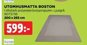 Jem&Fix UTOMHUSMATTA BOSTON erbjuda