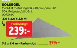 Jem&Fix SOLSEGEL erbjuda
