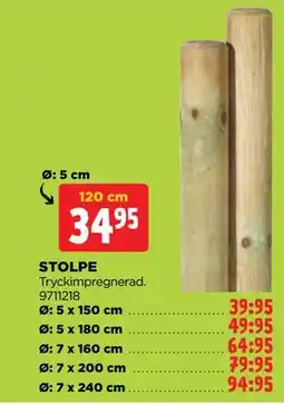Jem&Fix STOLPE erbjuda