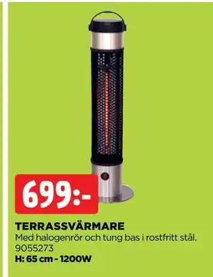 Jem&Fix TERRASSVÄRMARE erbjuda