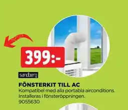 Jem&Fix FÖNSTERKIT TILL AC erbjuda