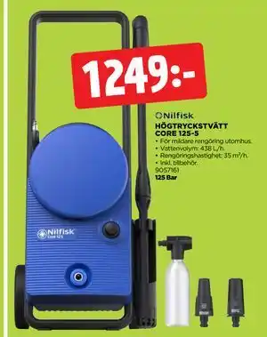 Jem&Fix HÖGTRYCKSTVÄTT CORE 125-5 erbjuda