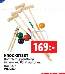 Jem&Fix KROCKETSET erbjuda