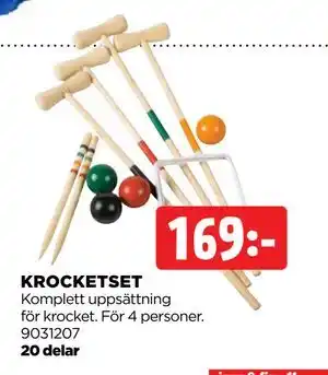 Jem&Fix KROCKETSET erbjuda