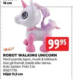 Jem&Fix ROBOT WALKING UNICORN erbjuda