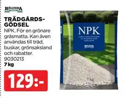 Jem&Fix TRÄDGÅRDSGÖDSEL erbjuda
