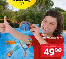 Lidl NERF Strandleksaker erbjuda