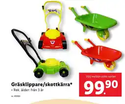 Lidl Gräsklippare/skottkärra erbjuda