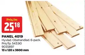 Jem&Fix PANEL 4019 erbjuda