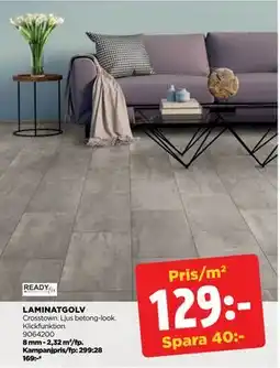 Jem&Fix LAMINATGOLV erbjuda