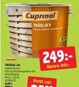 Jem&Fix TRÄOLJA erbjuda