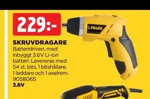 Jem&Fix SKRUVDRAGARE erbjuda