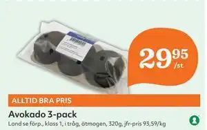 Hemköp Avokado 3-pack erbjuda