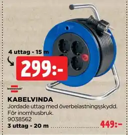 Jem&Fix KABELVINDA erbjuda