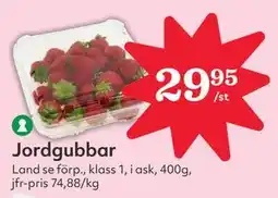 Hemköp Jordgubbar erbjuda