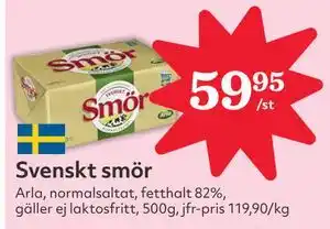 Hemköp Svenskt smör erbjuda