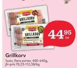 Hemköp Grillkorv erbjuda