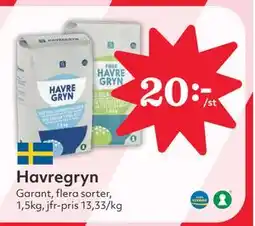 Hemköp Havregryn erbjuda