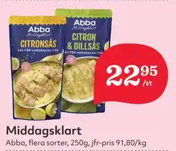 Hemköp Middagsklart erbjuda